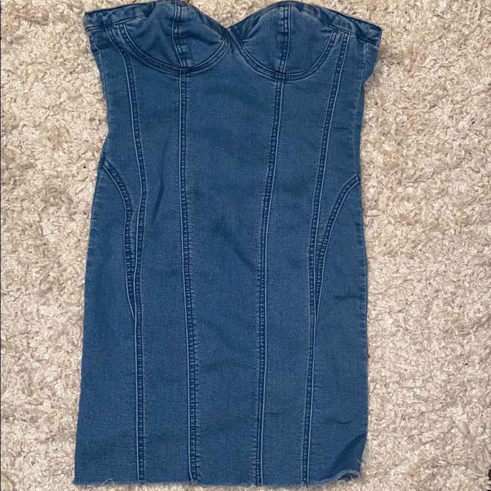 Denim dress